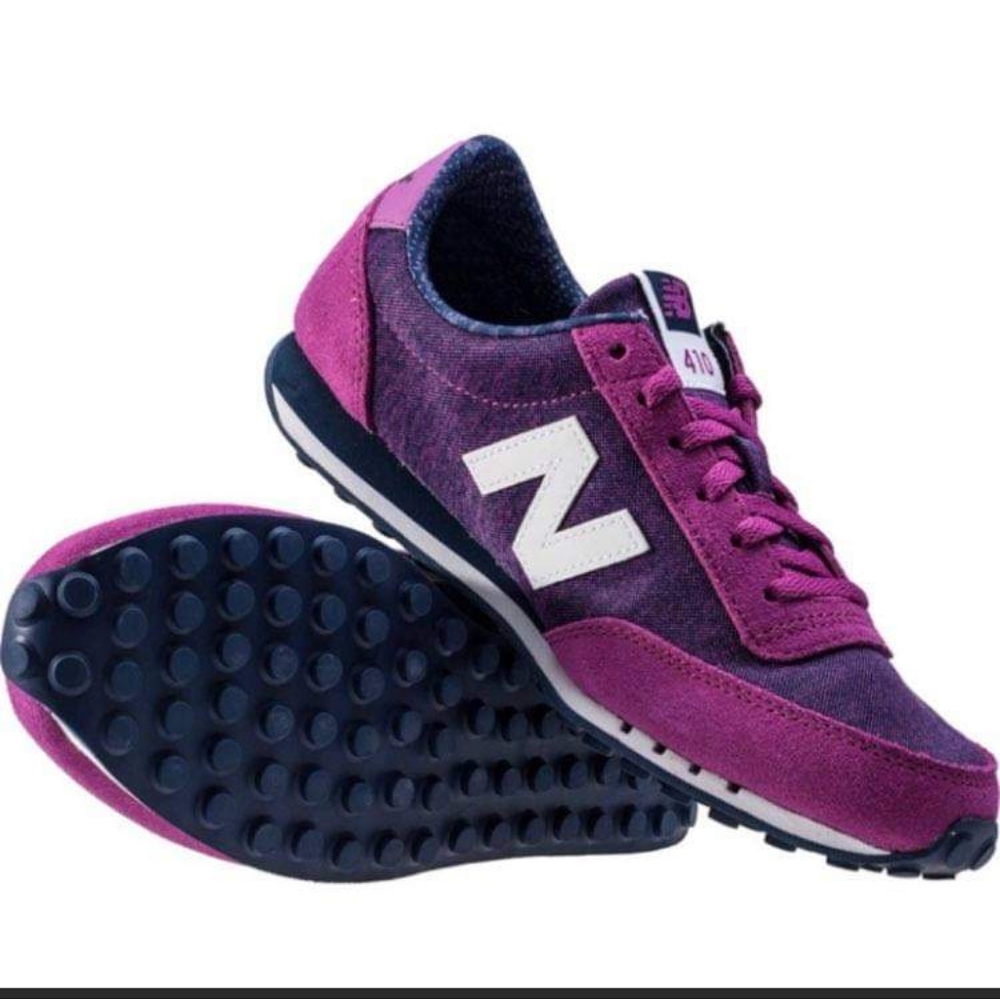 New Balance 410 womens size 8 purple and fuchsia